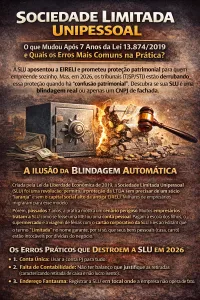 Imagem principal do artigo Sociedade Limitada Unipessoal